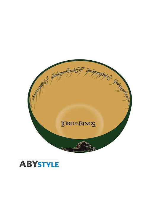 Stor Lord Of The Rings - Prancing Pony Servierschalen Rund Keramik