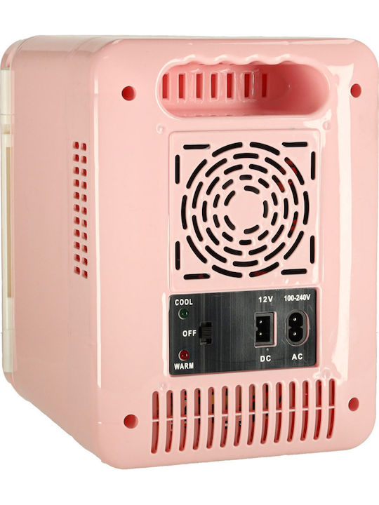Frigider Pentru Cosmetice Cu Raft Roz 45W
