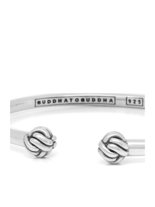 Buddha to Buddha Damen Armband Handschelle Aus Silber