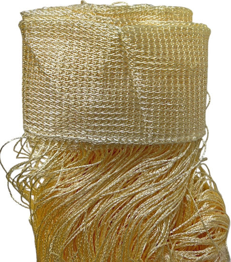 Gold String Curtain 100x195cm 39-950-2541