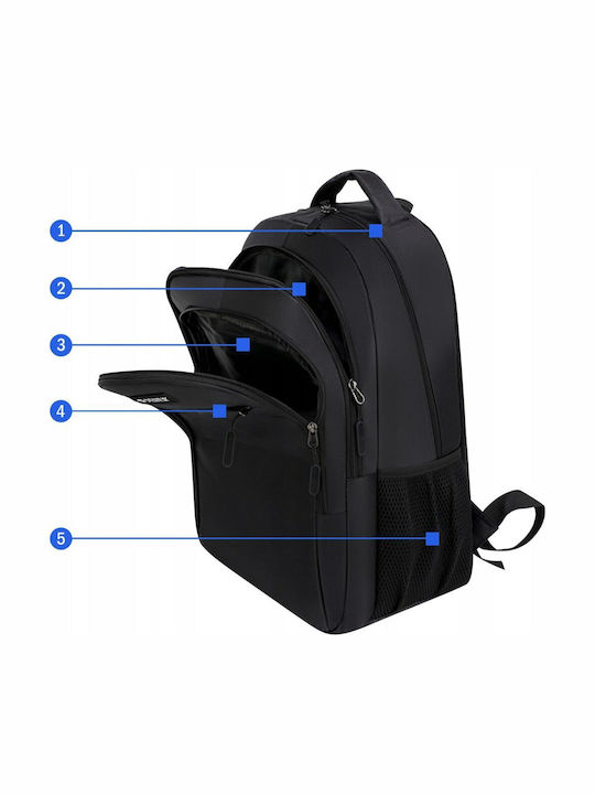Backpack Αδιάβροχο Μαύρο
