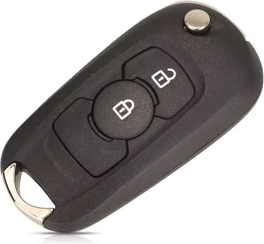 Cheie Auto Completă Telecomandă Techstar Compatibilă Opel Astra K Vauxhall Astra K Buick Verano Excelle Gt 2 Butoane 433 Mhz Id46 Pcf7941e Lamă Inclusă