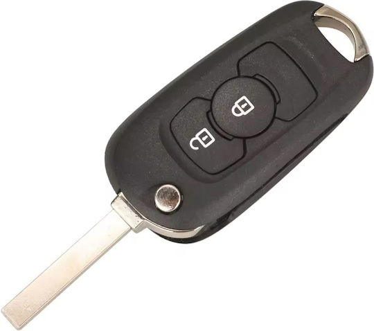 Cheie Auto Completă Telecomandă Techstar Compatibilă Opel Astra K Vauxhall Astra K Buick Verano Excelle Gt 2 Butoane 433 Mhz Id46 Pcf7941e Lamă Inclusă