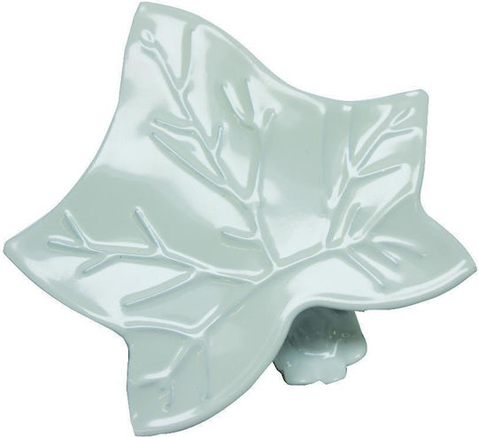 Decorative White Leaf Clip