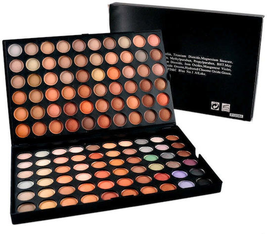 Miss Rose Palette with Eye Shadows in Pressed Powder Form