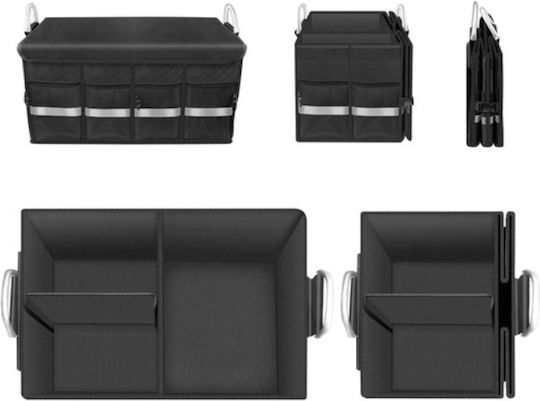 Car Trunk Organizer 59 X 30 X 35 Cm Black