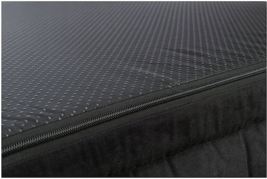 Lino Vital Bed Dog Cat Black Grey 110 × 75 Cm