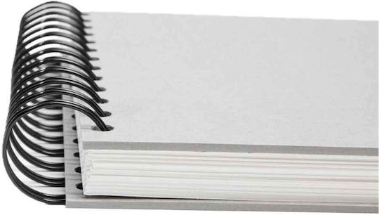 Sketchbook Spiral Wire-o K&p 21x21 Cm