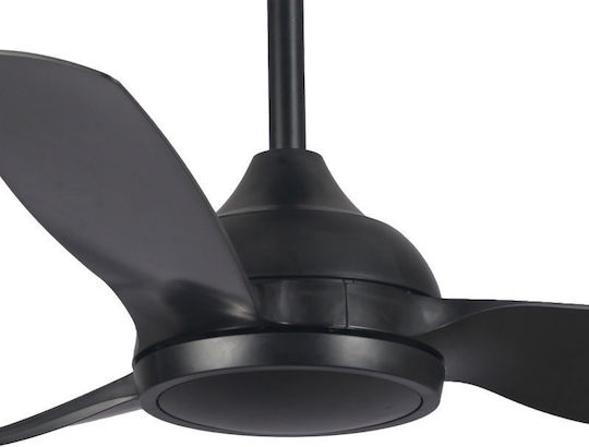 Primo PRCF-80730 Ceiling Fan 132.08cm With Black Light Fixture