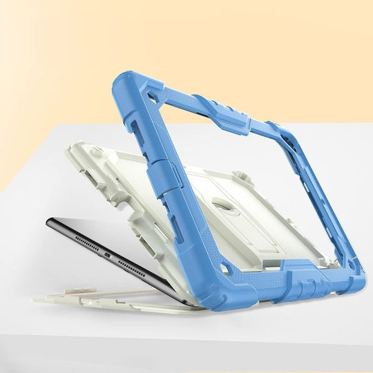 Umschlag Rückseite Drehbar Robust für Kinder Blau (iPad Air 3, iPad Pro 10,5)