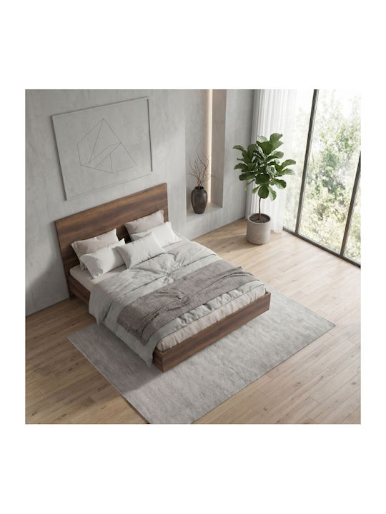 Oryana Bett Übergröße Holz Nussbaum Für Matratze 160x200cm GP009-0263
