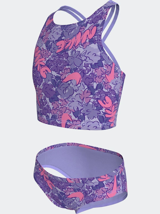 Nike Spiderback Παιδικό Μαγιό Σετ Light Thistle