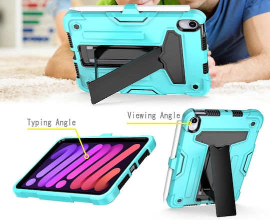 Ipad Mini 6 8.3" Case Stand Stylus Holder Mint