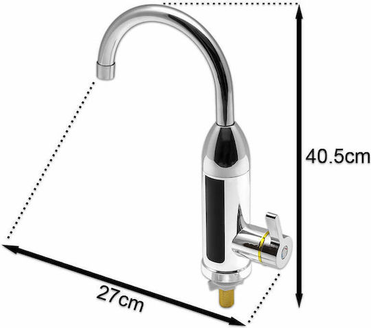 Wall Mounted Instant Water Heater Kitchen Single Phase 3kW