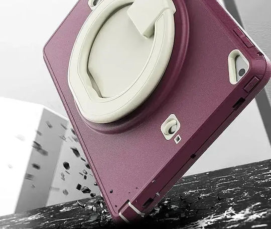 Back Cover Rotating Durable Purple (iPad 9.7 Inch 2017/2018)