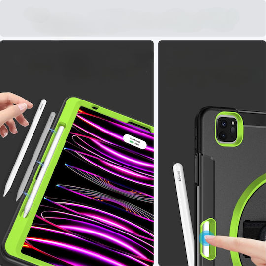 Flip Cover Rotativă Durabilă Neagră (Ipad Pro 11 2021/20/18)