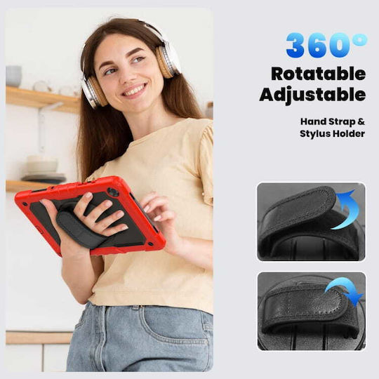 Flip Cover Rotierende Dauerhafte Rote (Samsung Galaxy Tab A7 10.4" T500)