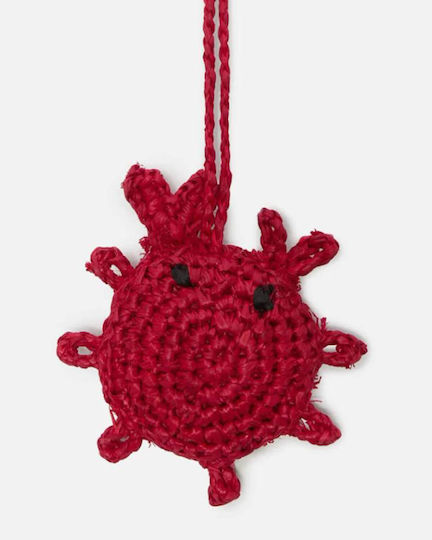 Mc2 Saint Barth Raffia Charm Raffia Charm Rotes 8051689371662