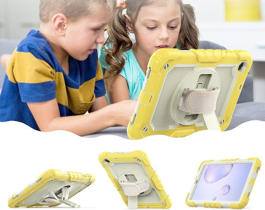 Back Cover Durable for Kids Yellow (Samsung Galaxy Tab A7 10.4)