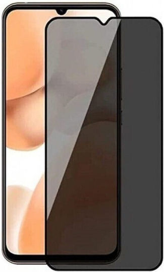 5D 0.3мм Поверителност Закалено Стъкло За Цялото Лице (Redmi 15C 4G)