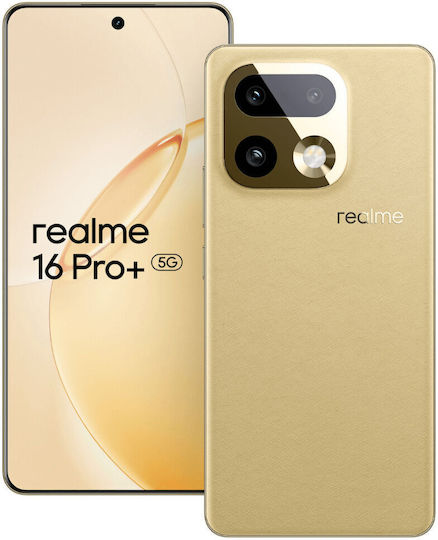 Realme 16 Pro+ 5G Dual SIM (8GB/256GB) Gold