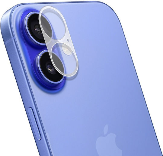 Moxom Προστασία Κάμερας Tempered Glass Διάφανο για το iPhone 16, iPhone 16 Plus
