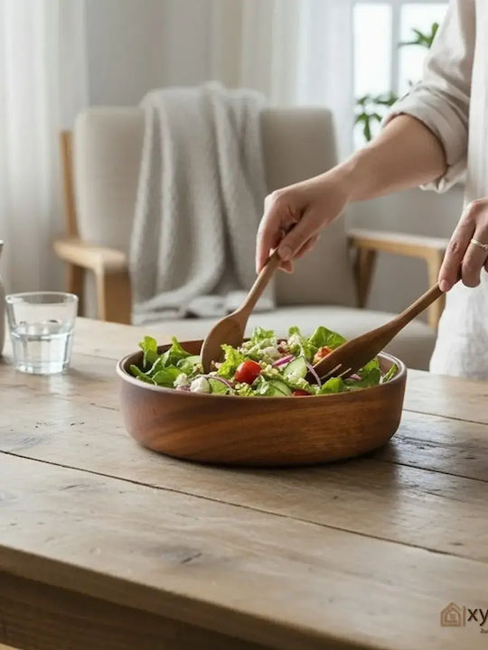 Salatschale Holz Braun bl3899.053