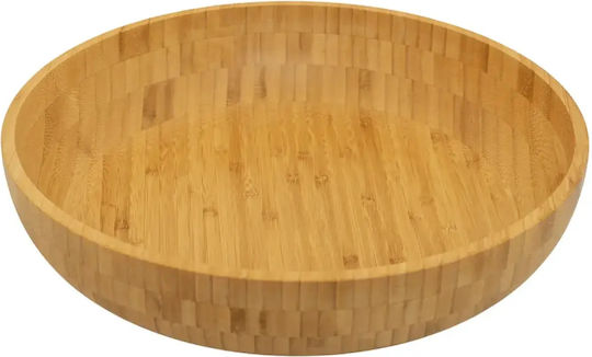Салатиера Дървена Кафява 35x8см bl10059.061