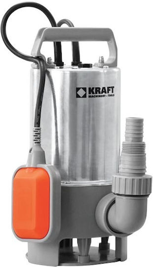 Kraft Μονοφασική Αντλία Ακαθάρτων / Λυμάτων 750W με Φλοτέρ 43526
