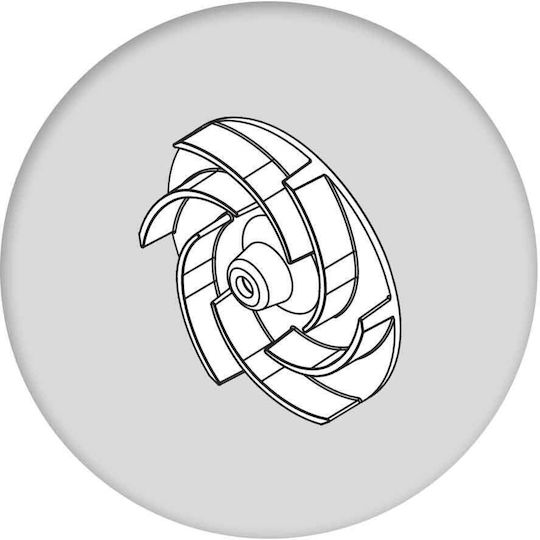 Pedrollo Top Monofazică Pompă de Apă 0.5hp 48TOPF12A1