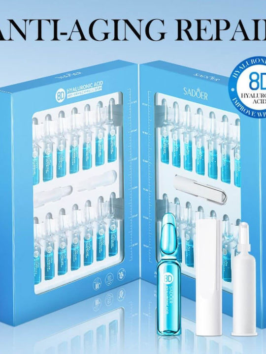 Sadoer 8D Hyaluronic Acid Σετ Περιποίησης για Αντιγήρανση