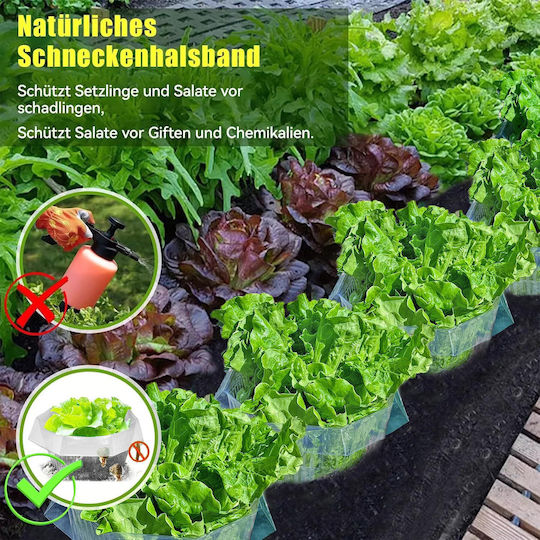 Anti-slug Collars 20 Pieces Protective Rings Vegetables