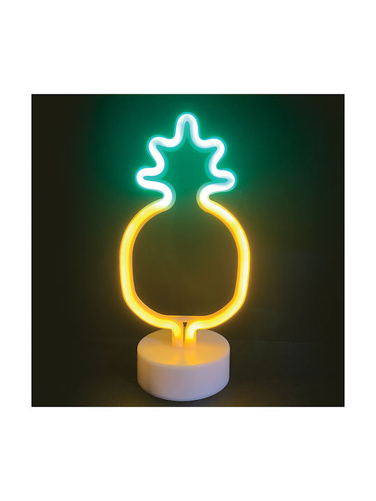 Aca Neon Decorative LED Light Pineapple 13x10x27.8cm