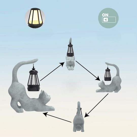 Διακοσμητικό Φωτιστικό Lantern Figurine Solar LED