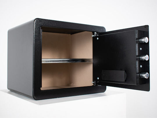 Tresor mit digitalem Schloss Abmessungen H30xB35xH30cm mit Gewicht 7.91kg SF00004