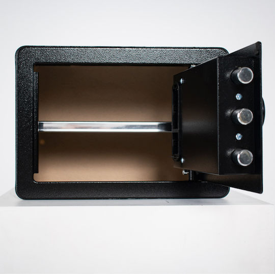 Seif cu Blocare Digitală și Amprentă Digitală, cu Dimensiunile L25xW35xH25cm SF00002
