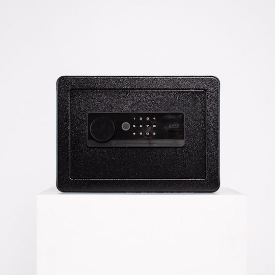 Seif cu Blocare Digitală și Amprentă Digitală, cu Dimensiunile L25xW35xH25cm SF00002