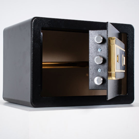 Tresor mit digitalem Schloss Abmessungen H25xB35xH25cm SF00022
