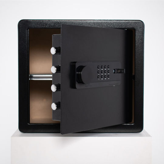Tresor mit digitalem Schloss Abmessungen H36xB40xH30cm SF00005