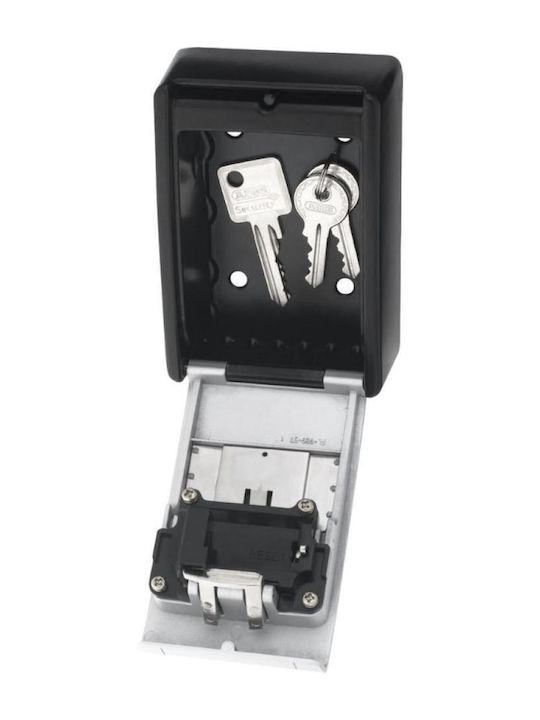 Abus KeyGarage 787 Wall-Mounted Combination Key Holder Metallic with Combination Dial 8.2x11.9x11.9cm
