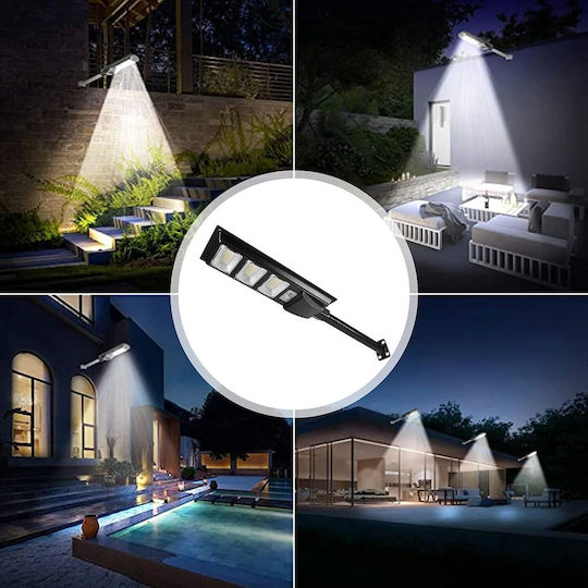 Lampa Wandmontiert Solarleuchte mit Bewegungssensor, Fotokontakt und Fernbedienung IP65
