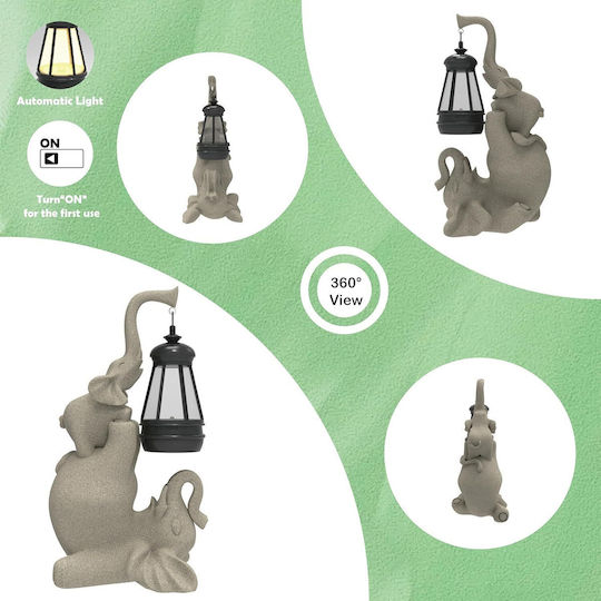 Garden Figurine Ηλιακό Φωτιστικό με Αισθητήρα Κίνησης και Φωτοκύτταρο