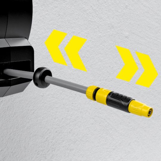 Karcher Hbx 5.25 Automatic Wall Mounted Garden Hose Box with Hose 25m