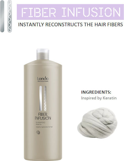 Londa Professional Fiber Infusion Shampoos Reconstruction/Nourishment 1000ml