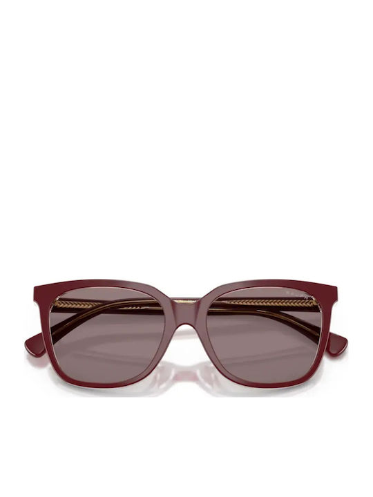 Ralph Lauren Feminini Ochelari de soare cu Burgundy Cadru și Burgundy Lentilă