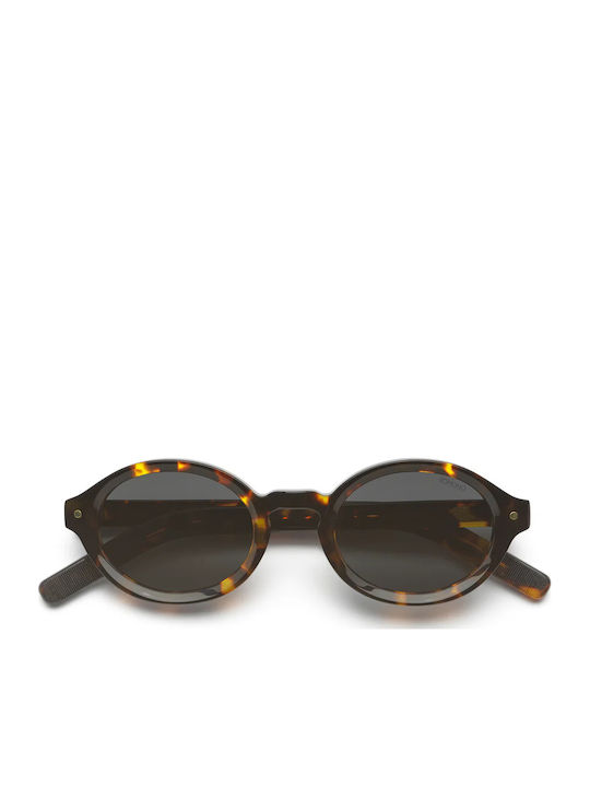 Komono Unisex Sunglasses with Brown Tartaruga Frame KOM-S10902