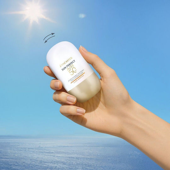 Lancaster Sun Perfect Air Daily Invisible Glow Booster Sunscreen Face Lotion SPF50 40ml