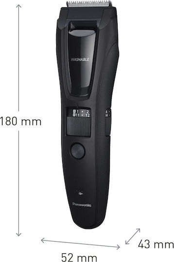 Panasonic Επαναφορτιζόμενη Κουρευτική Μηχανή Γκρι ER-GB61-K503