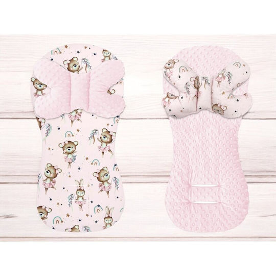 MimiNu Stroller Seat Liner Pink