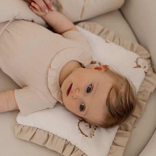 Sensillo Sensillo Kinderbettbezüge Set Unicorn Beige